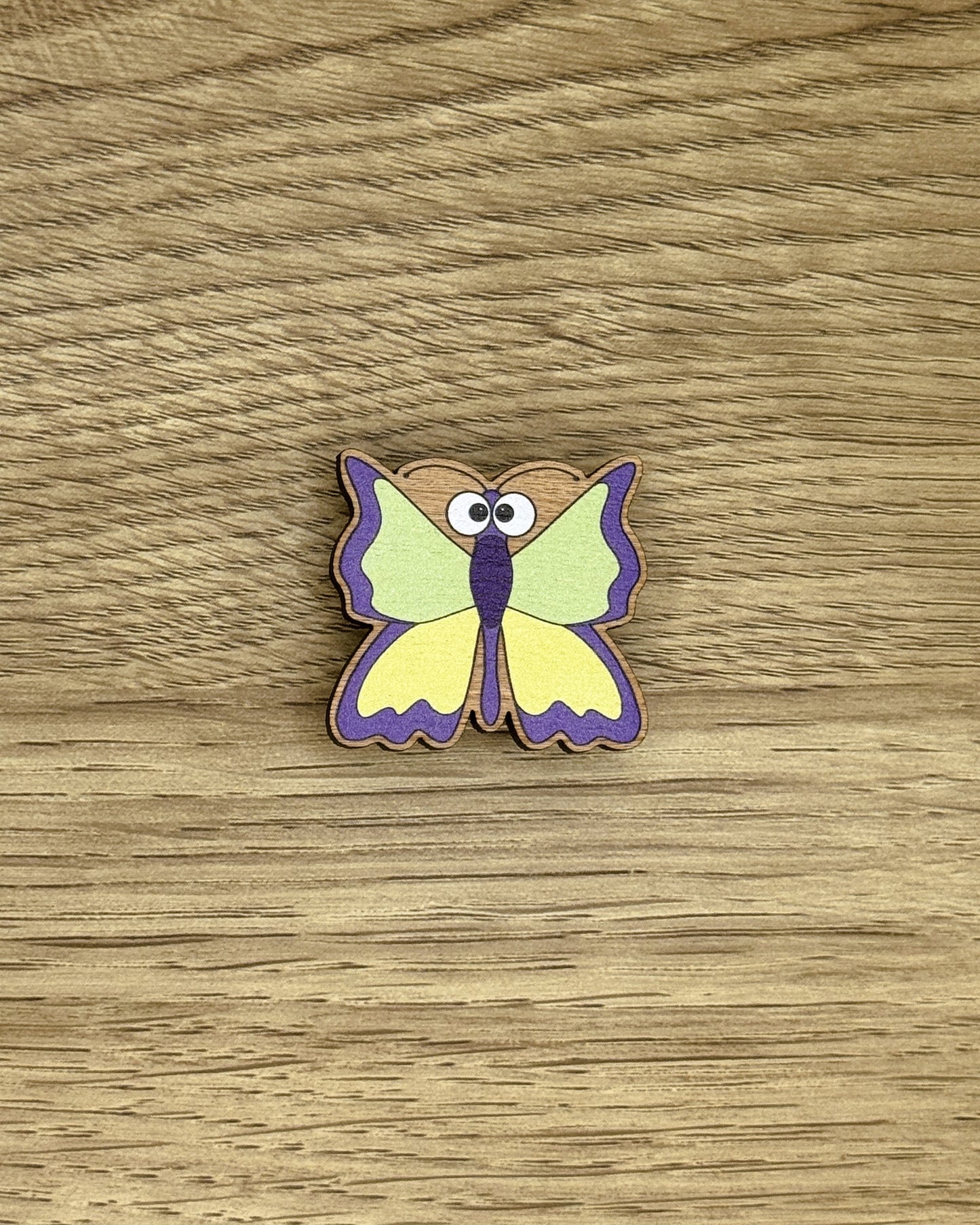 Butterfly Wooden Pin