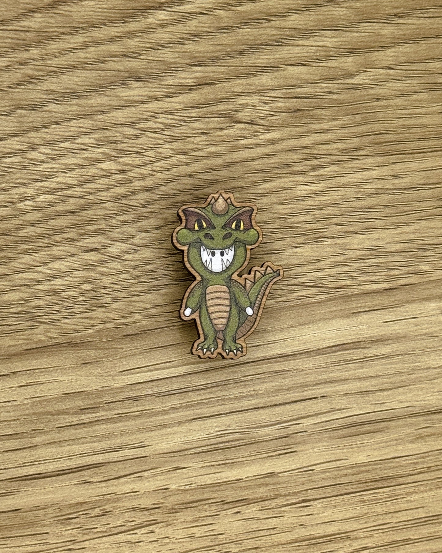 Dinosaur Wooden Pin