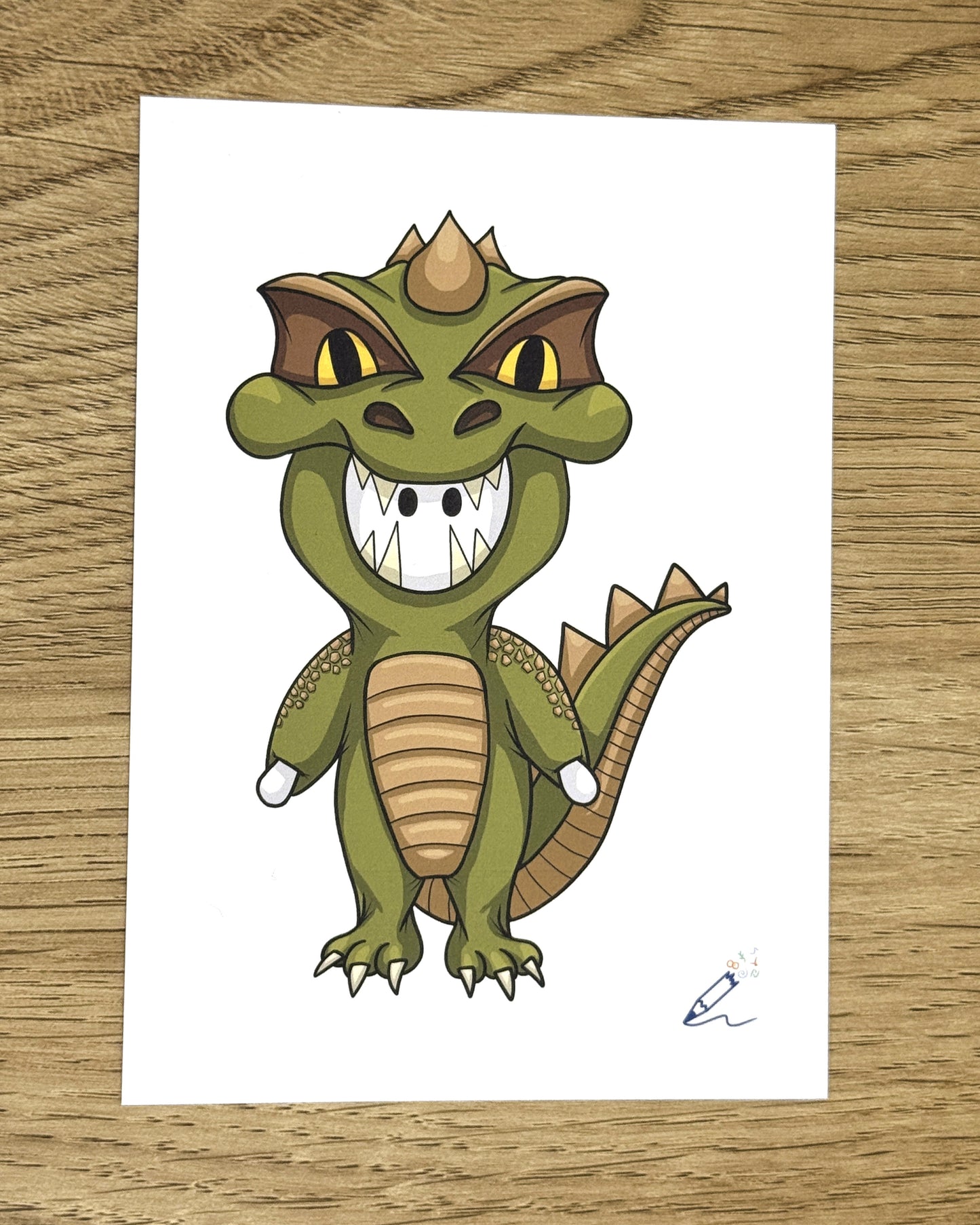 Dinosaur A6 Art Print