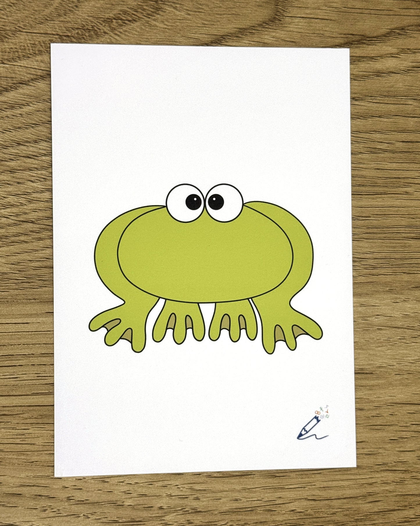 Frog A6 Art Print