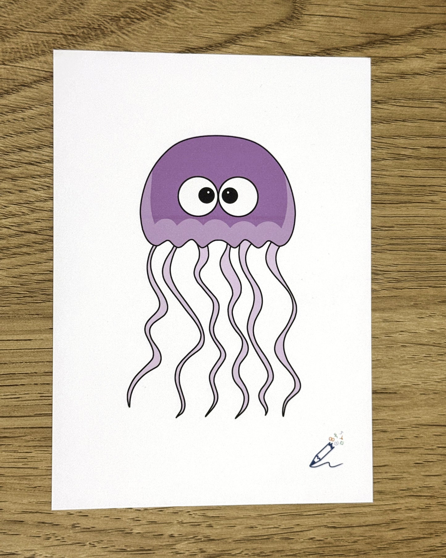 Jellyfish A6 Art Print