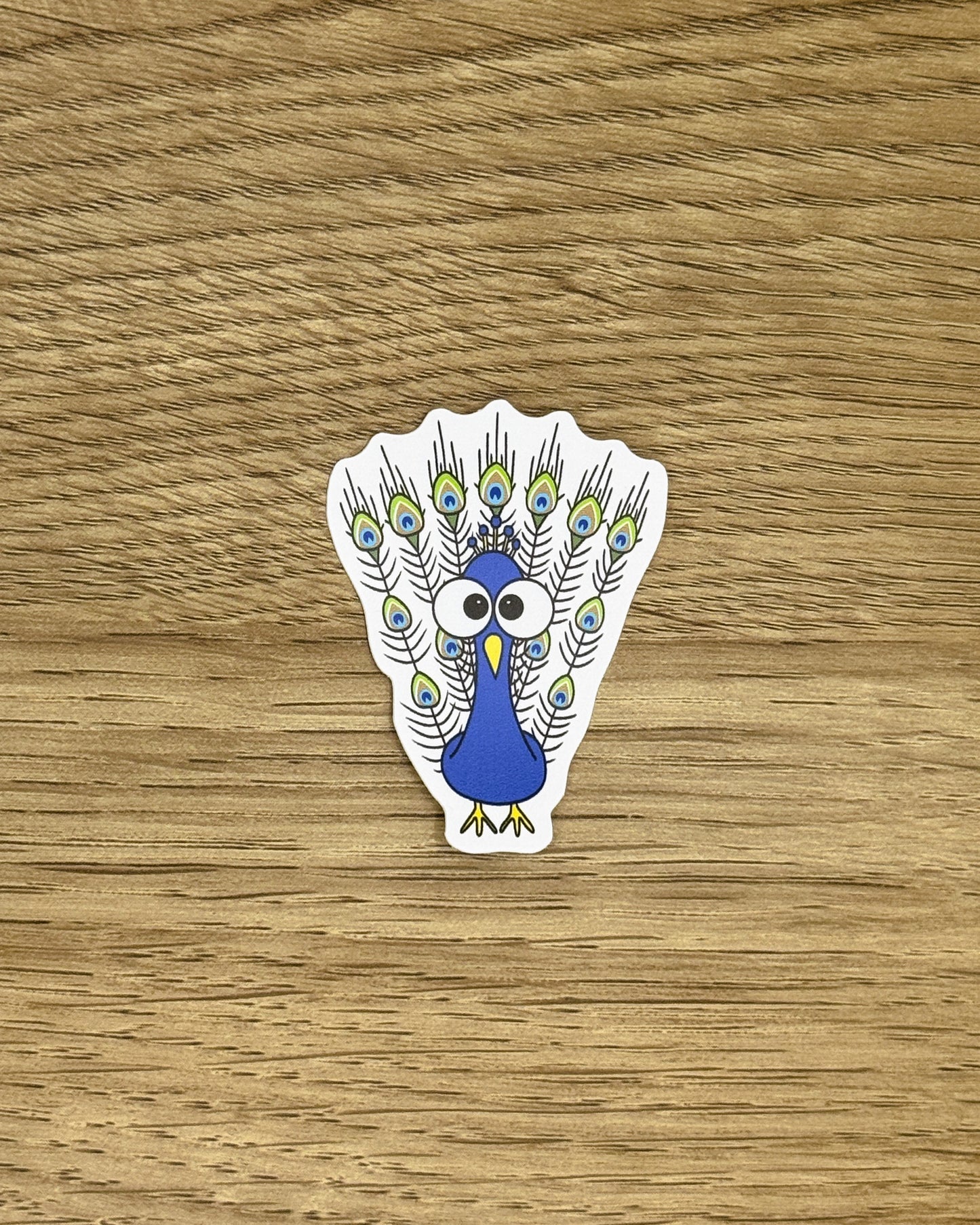 Peacock Sticker