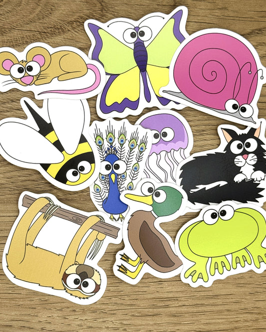 Bugmarks Series 1 Sticker Sheet