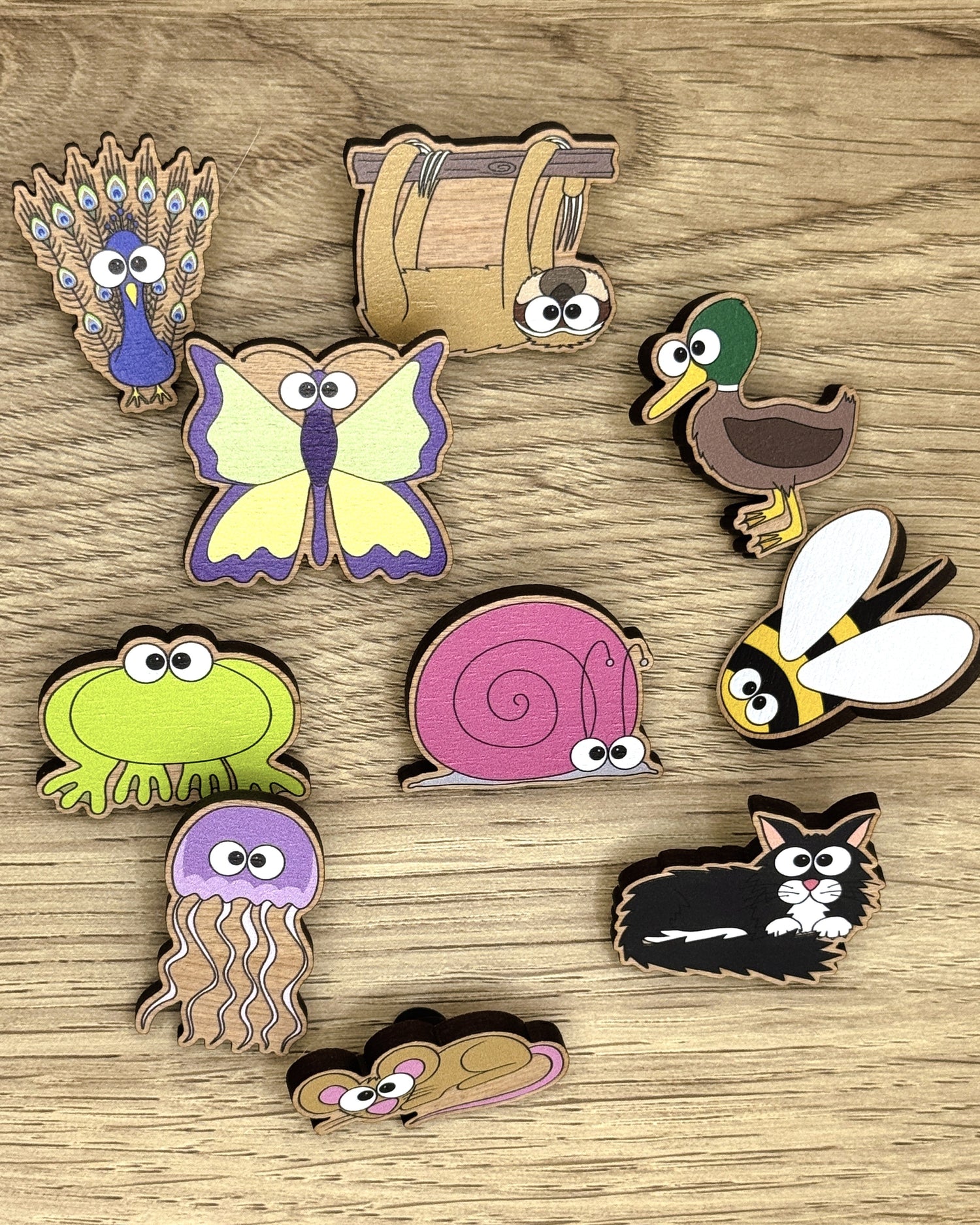 Wooden Pins