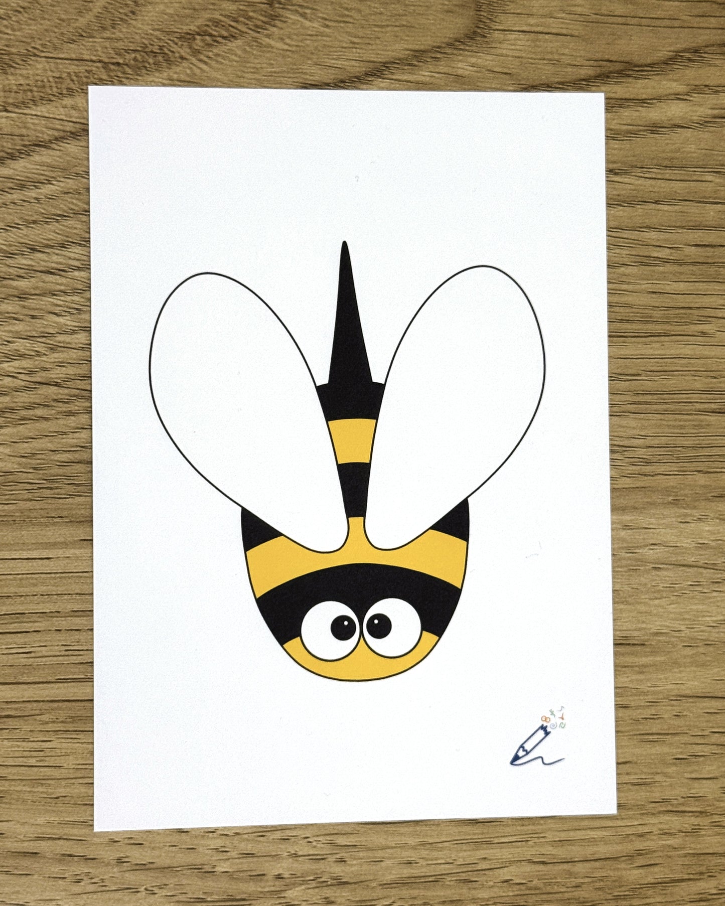 Bumblebee A6 Art Print
