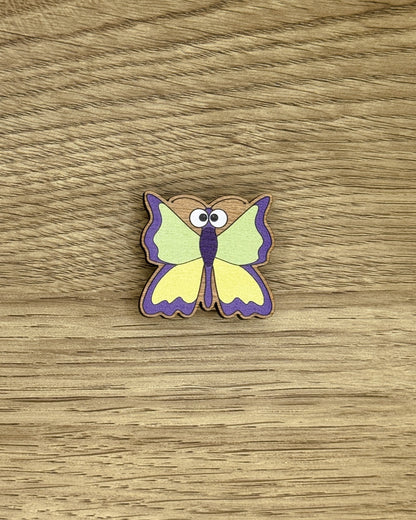 Butterfly Wooden Pin