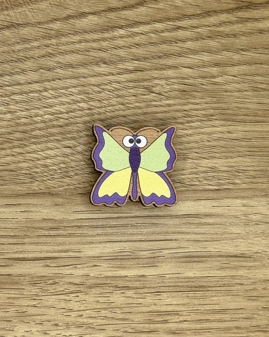 Butterfly Wooden Pin