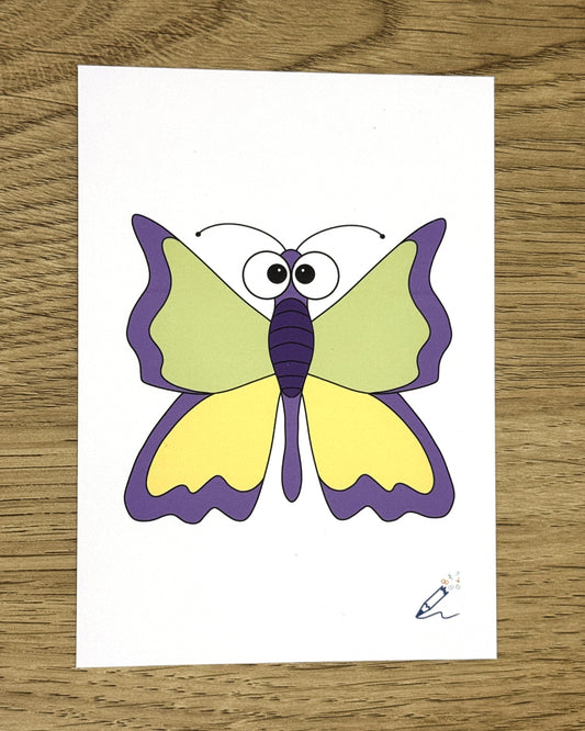 Butterfly A6 Art Print