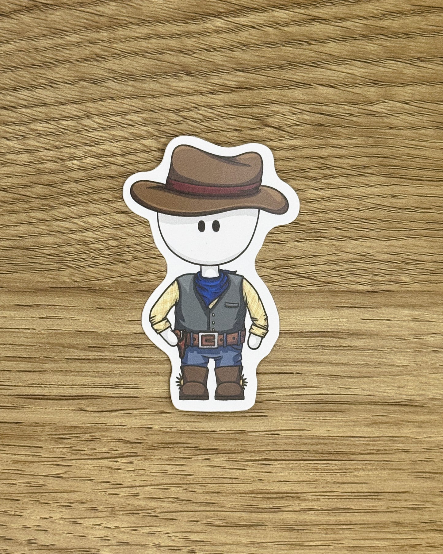 Cowboy Sticker