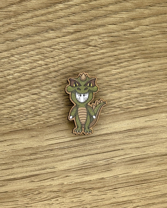 Dinosaur Wooden Pin