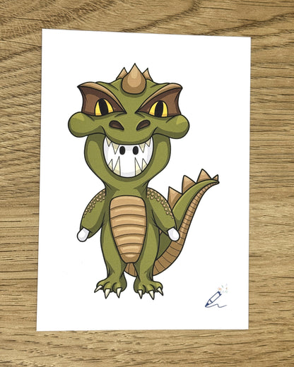 Dinosaur A6 Art Print