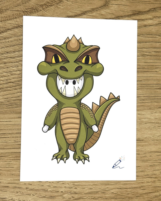 Dinosaur A6 Art Print