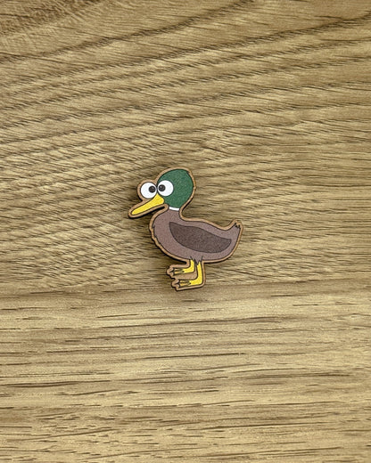 Duck Wooden Pin