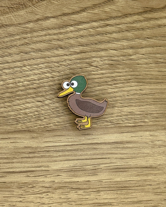 Duck Wooden Pin