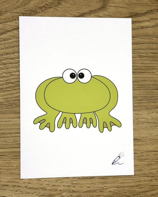 Frog A6 Art Print