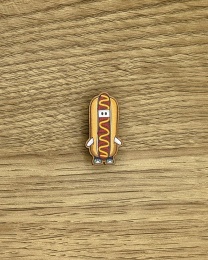 Hotdog Wooden Pin