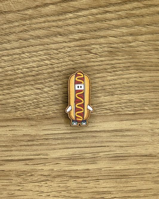 Hotdog Wooden Pin