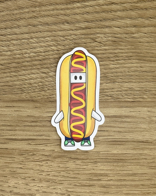 Hotdog Sticker