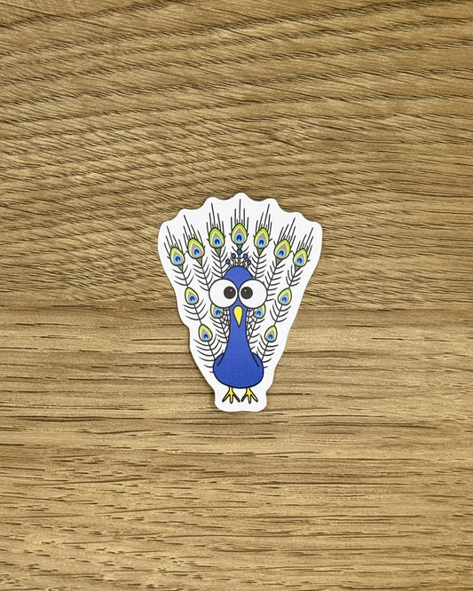 Peacock Sticker