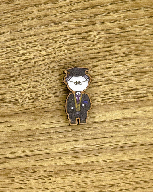 Teacher Wooden Pin